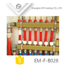ЭМ-Ф-B028 латунный коллектор для системы отопления